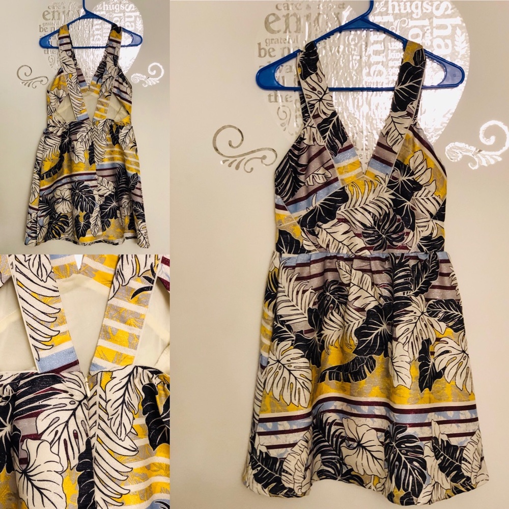 Leaves dress